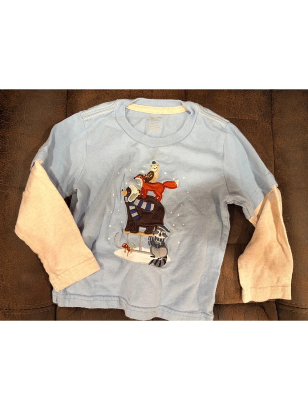 winter animal shirt